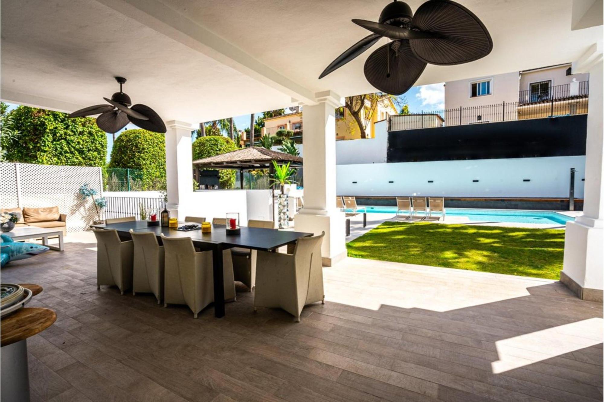 Villa New Zacaluca Pool Sauna & Gym - Happy Rentals Μαρμπέλλα Εξωτερικό φωτογραφία