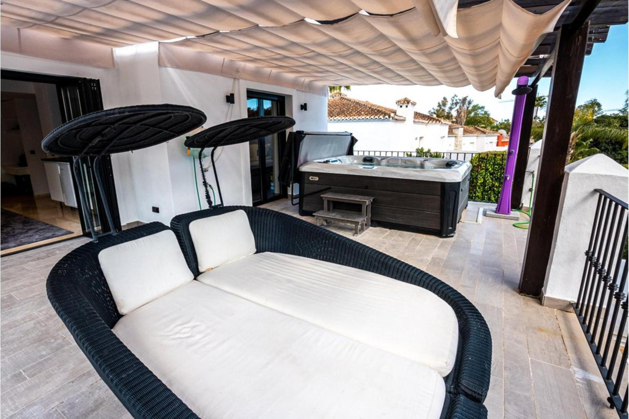 Villa New Zacaluca Pool Sauna & Gym - Happy Rentals Μαρμπέλλα Εξωτερικό φωτογραφία