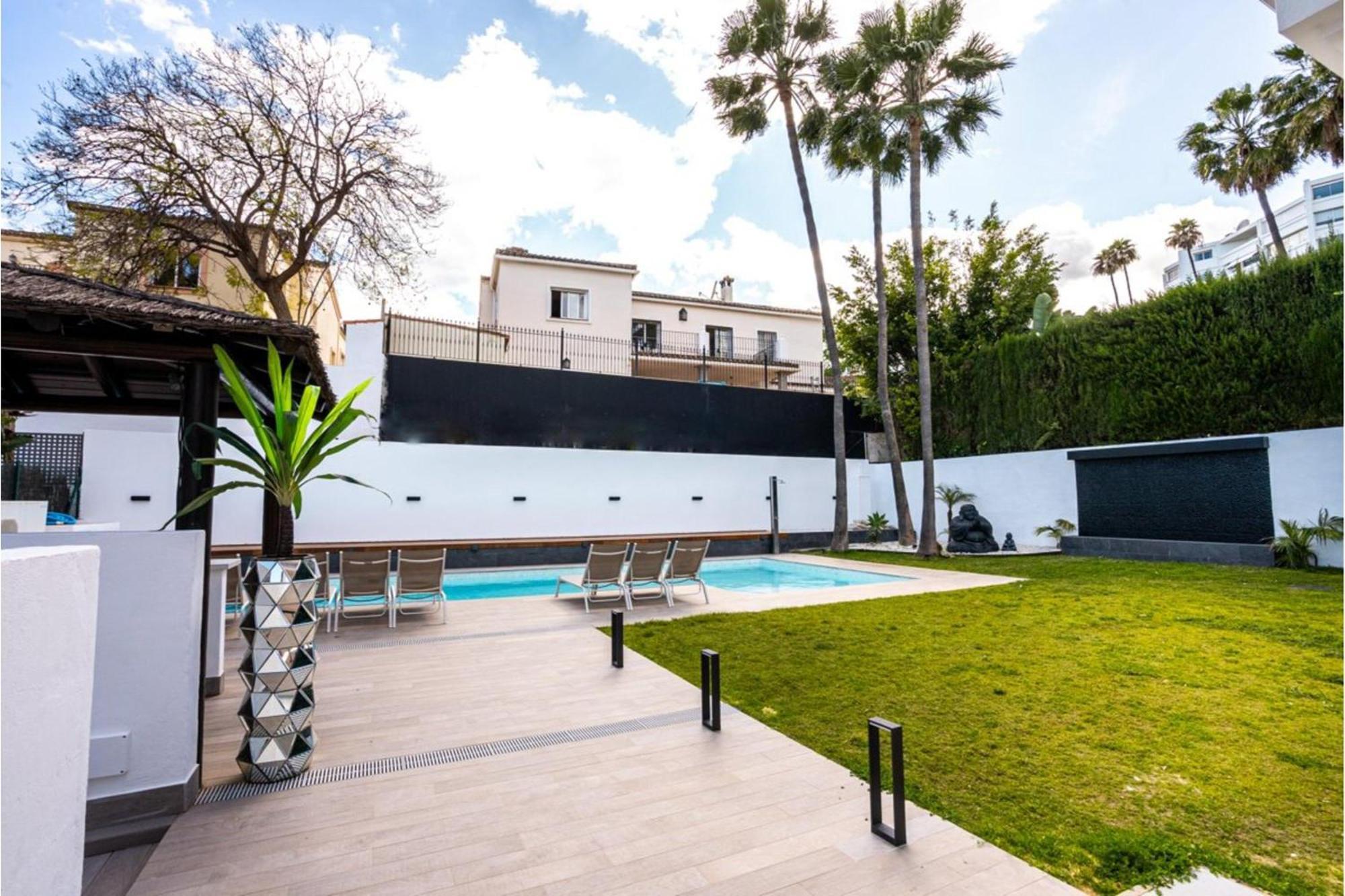 Villa New Zacaluca Pool Sauna & Gym - Happy Rentals Μαρμπέλλα Εξωτερικό φωτογραφία