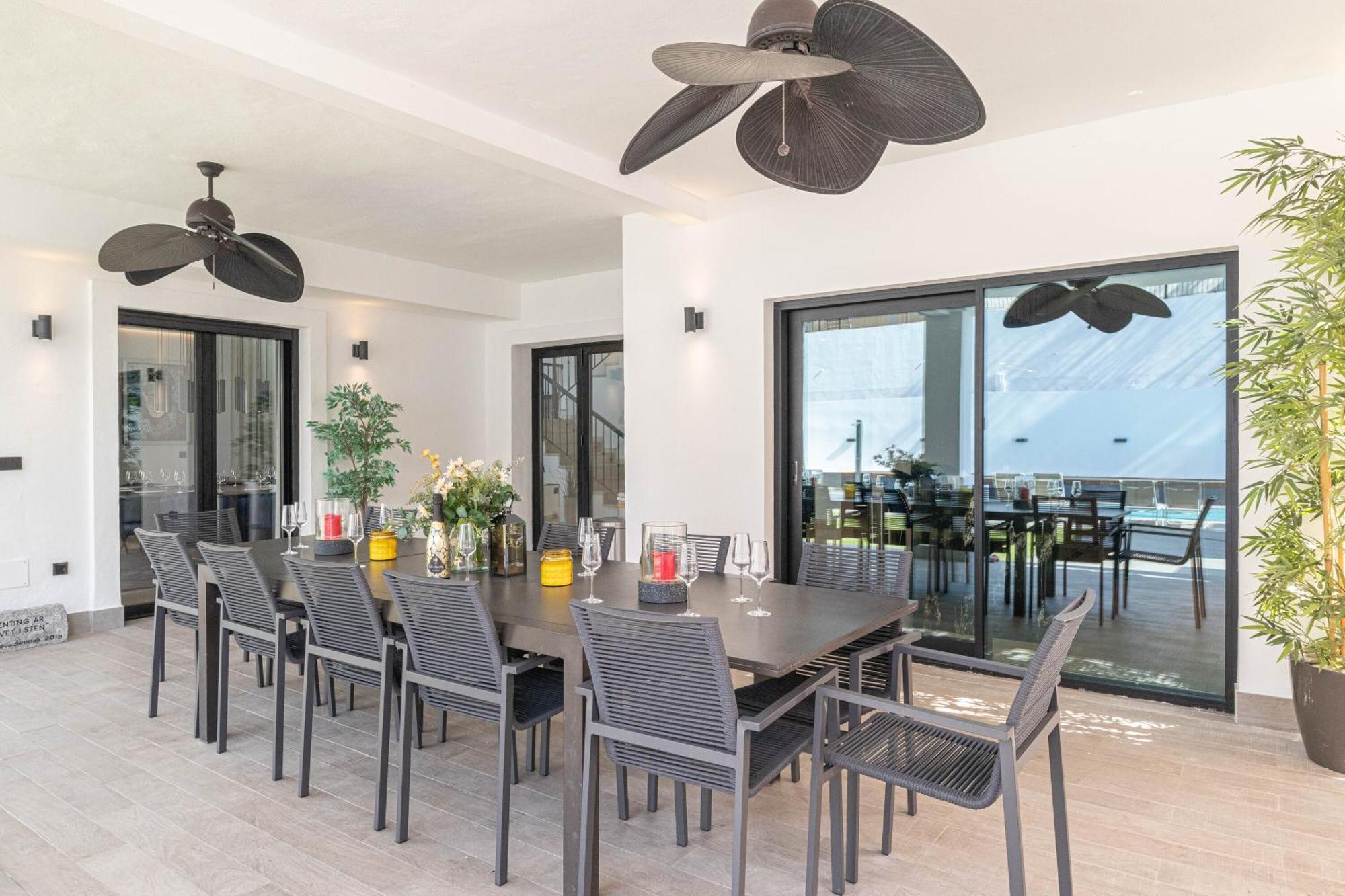 Villa New Zacaluca Pool Sauna & Gym - Happy Rentals Μαρμπέλλα Εξωτερικό φωτογραφία